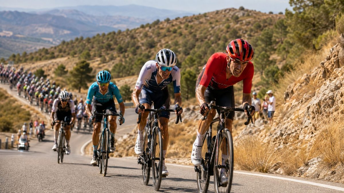 Les coureurs de la Vuelta 2026