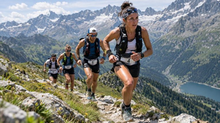 Des coureurs de l'Adamello Ultra Trail 2026