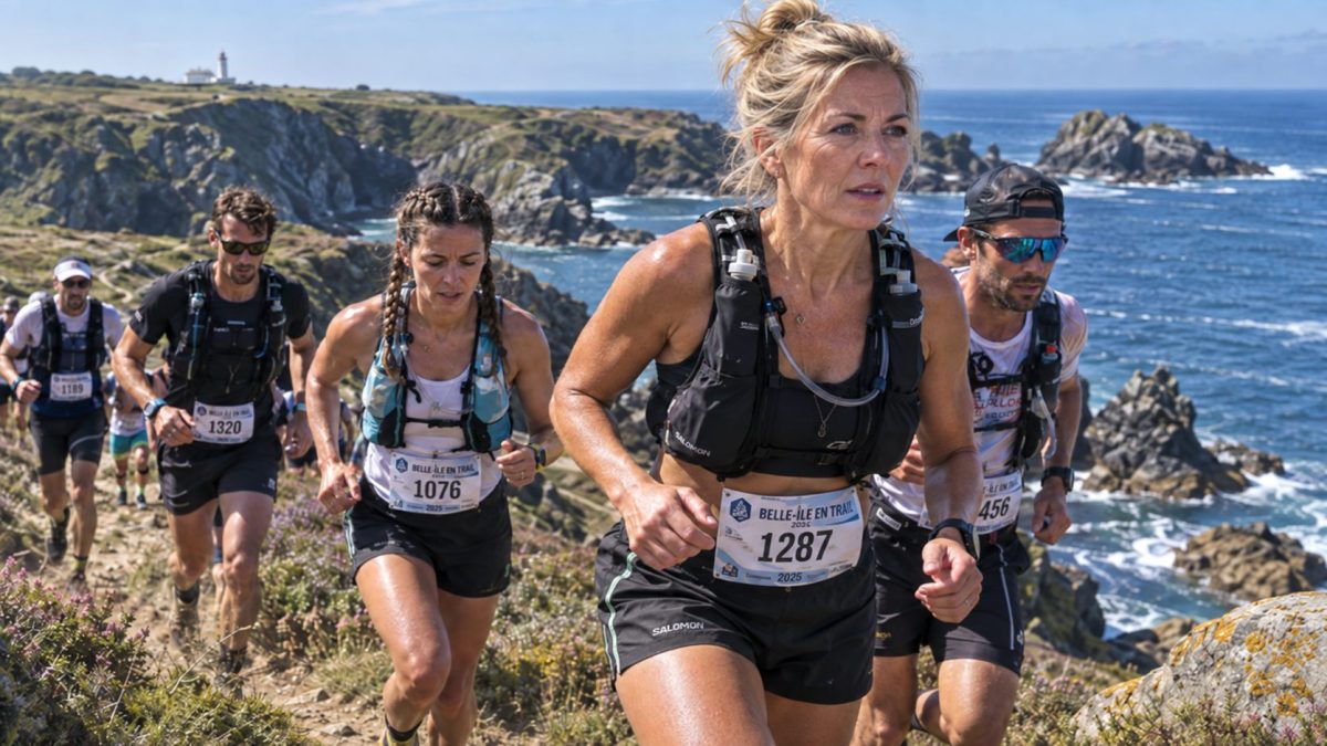 Les concurrents de Belle île en Trail 2026