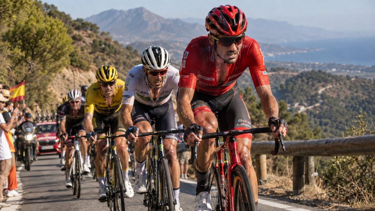 Les coureurs de la Vuelta 2026