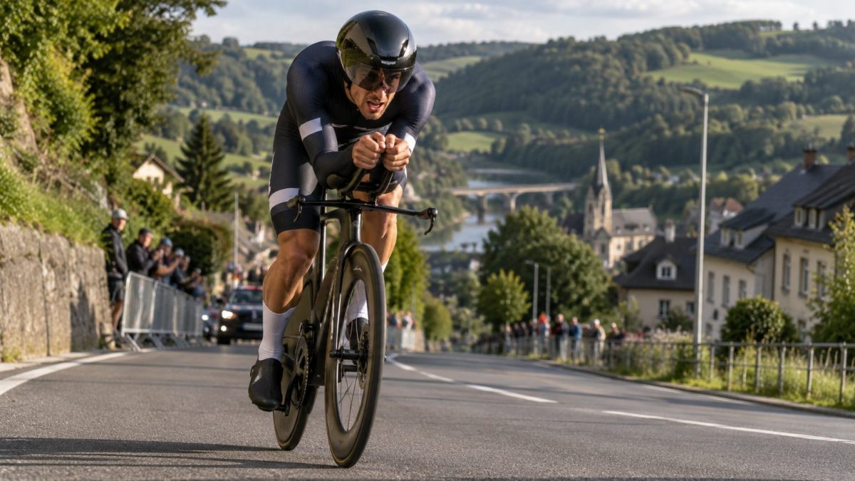 Un coureur du Tour de Luxembourg 2026