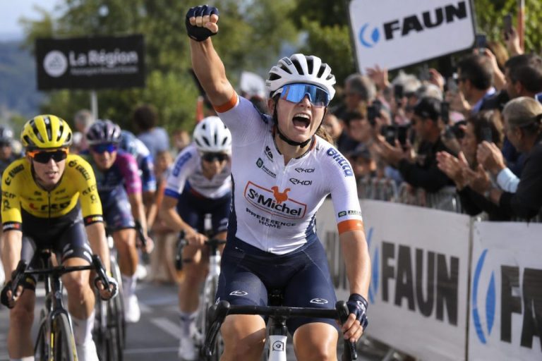 Une coureuse du Faun Tour victorieuse en 2026