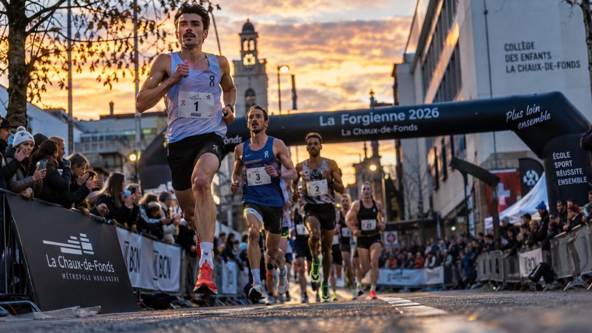 Des coureurs de la Forgienne 2026