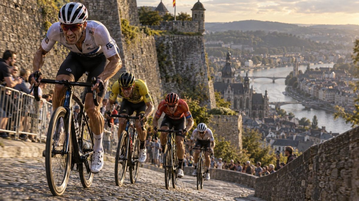 les coureurs du Grand Prix de Wallonie 2026