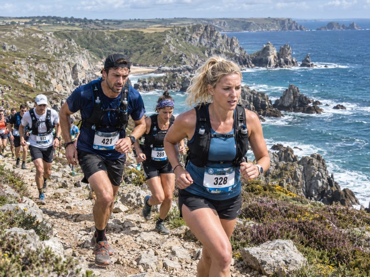 Des concurrents du Grand Raid du Finistère 2026