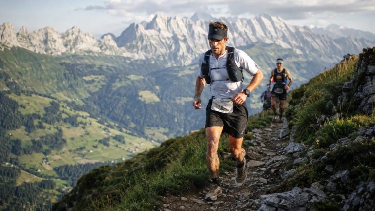 Un coureur du trail de la Grande Bambée 2026