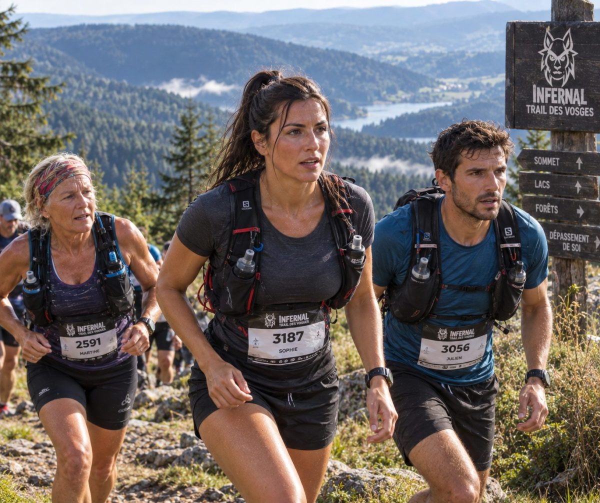 3 Concurrents de l'Infernal Trail des Vosges