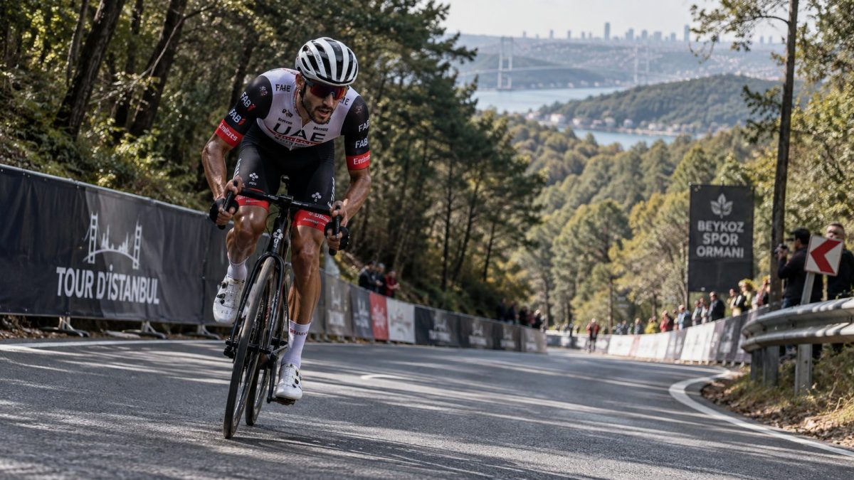 un coureur dans le clm d'Istanbul 2026