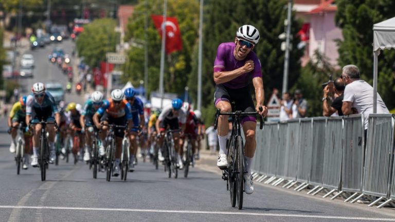 L'arrivée de la première étape du Tour d'Istanbul 2026