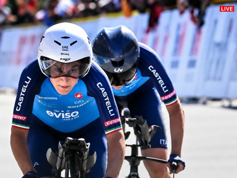 L'Italie, victorieuse des mondiaux de relais mixte en cyclisme à Montréal 2026