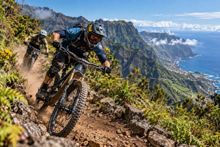 Des coureurs de la Trans Madeira 2026