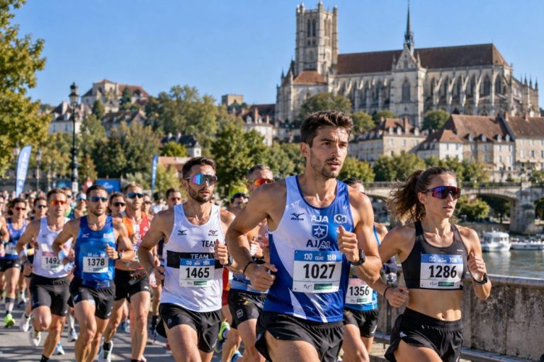 Des coureurs lors du Marathon AJA 2026