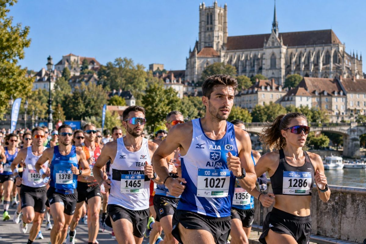 Des coureurs lors du Marathon AJA 2026