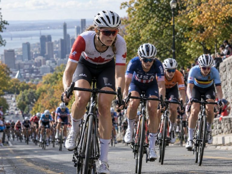 Les championnats du monde femmes U23 de cyclisme à Montréal