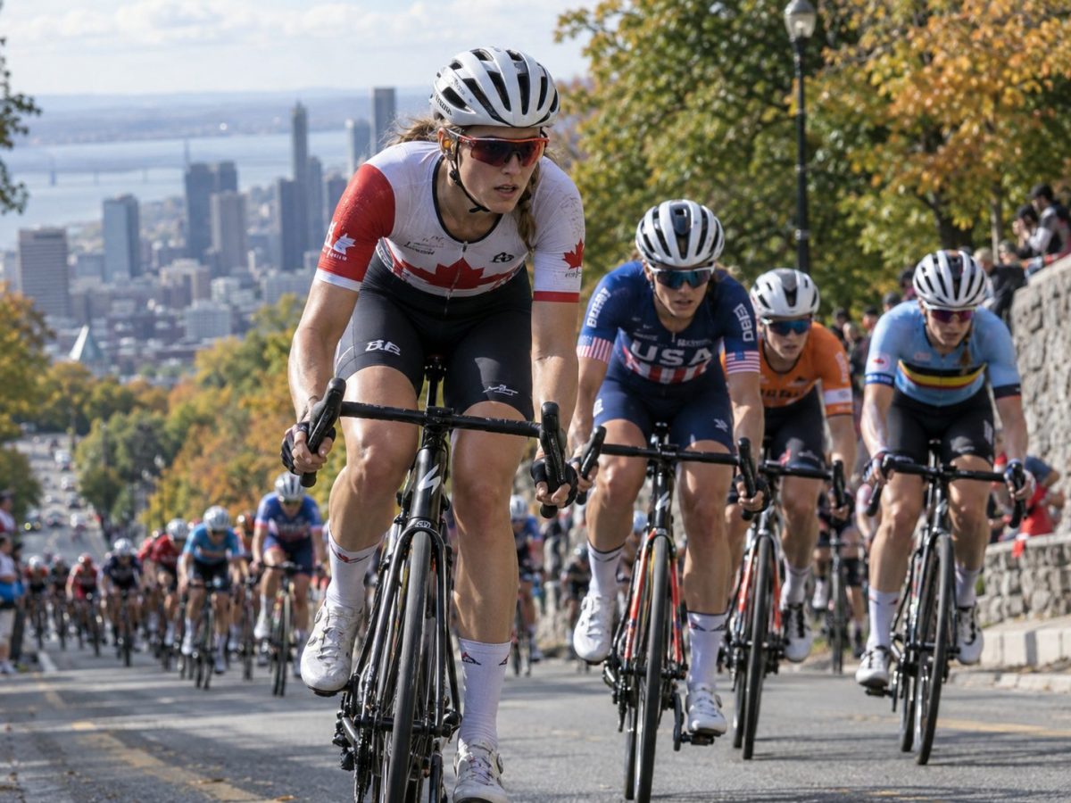 Les championnats du monde femmes U23 de cyclisme à Montréal