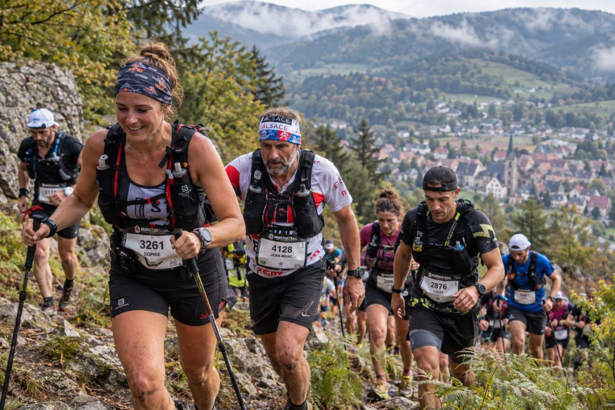 Des coureurs et coureuses du Munster Trail 2026