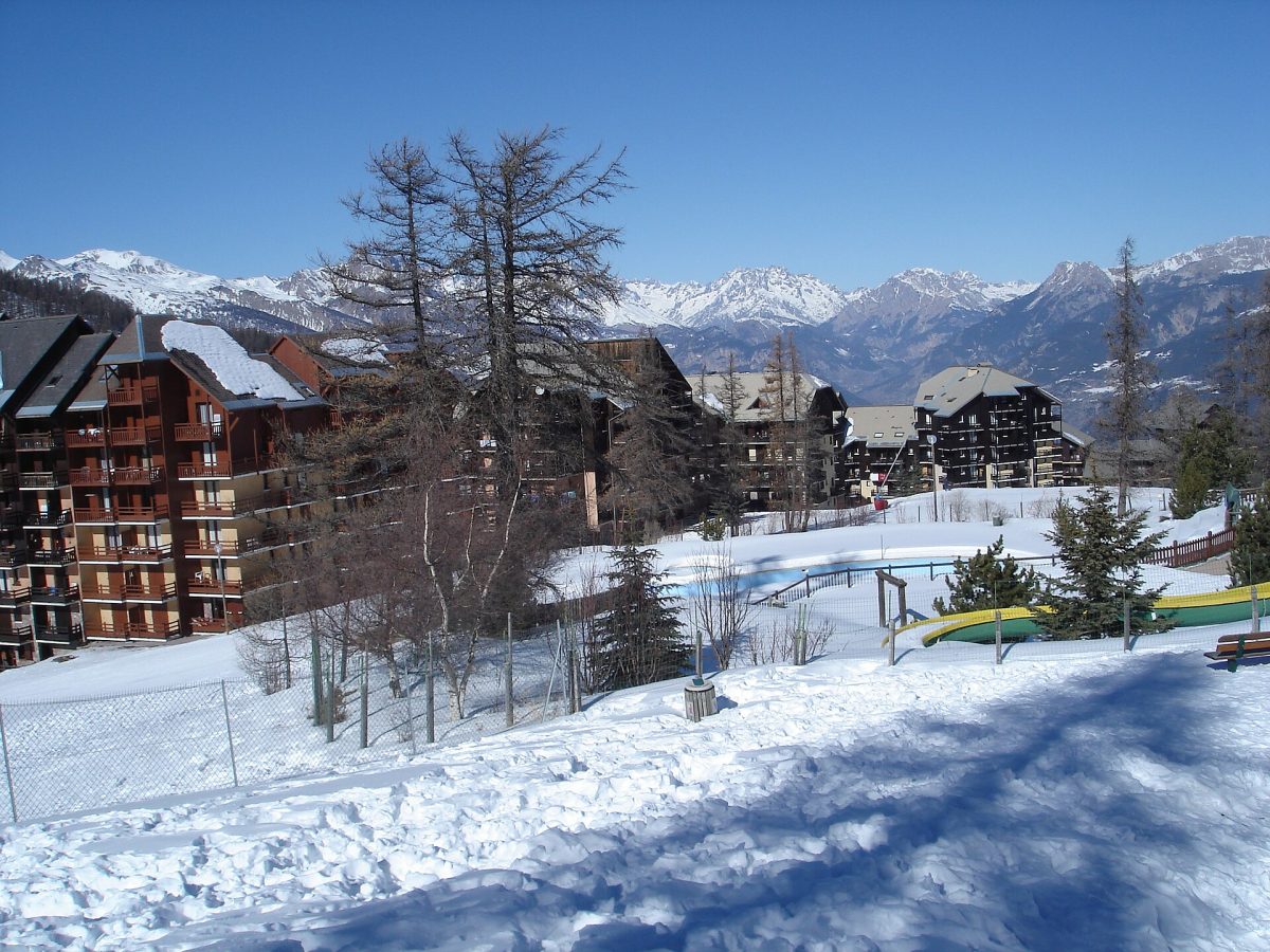 La station de ski de Risoul, dans les Hautes-Alpes