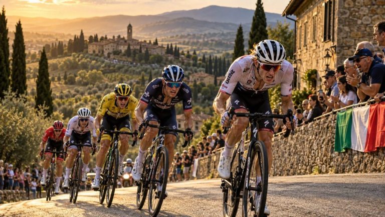 Le peloton de la Ruota d'Oro 2026