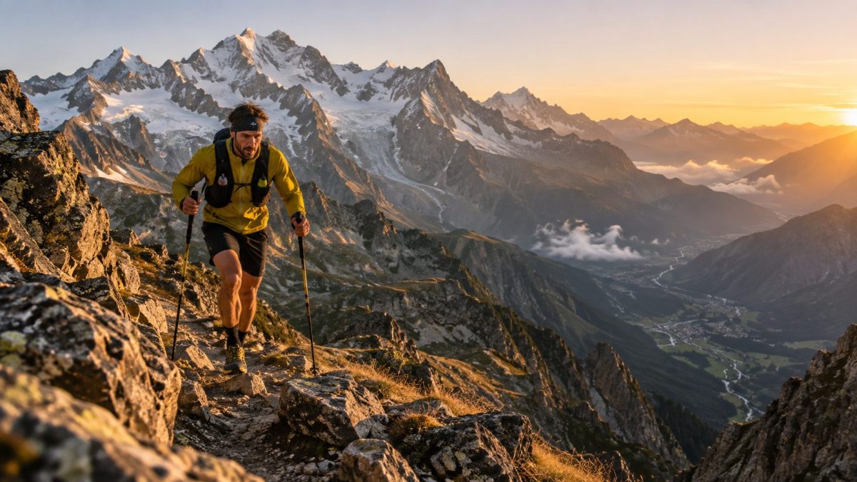 Un concurrent du Tor des glaciers 2026