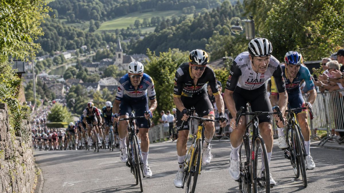 Le peloton du Tour du Luxembourg 2026