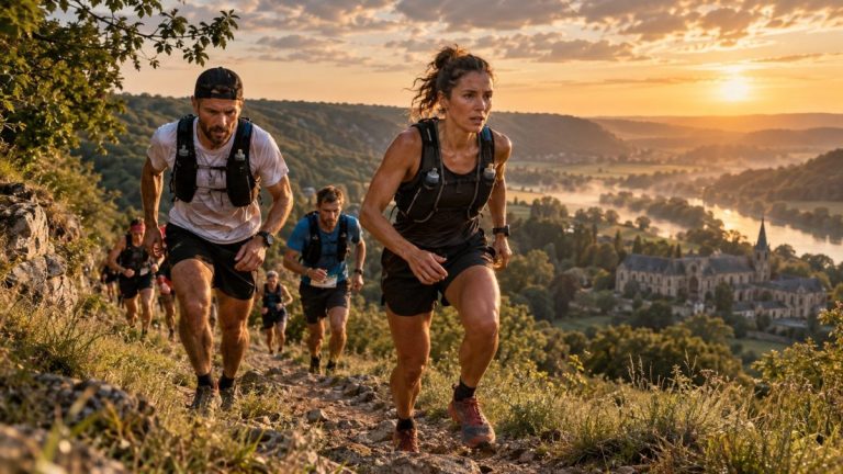 Des concurrents de l'Ultra Trail des 3 Ponts 2026