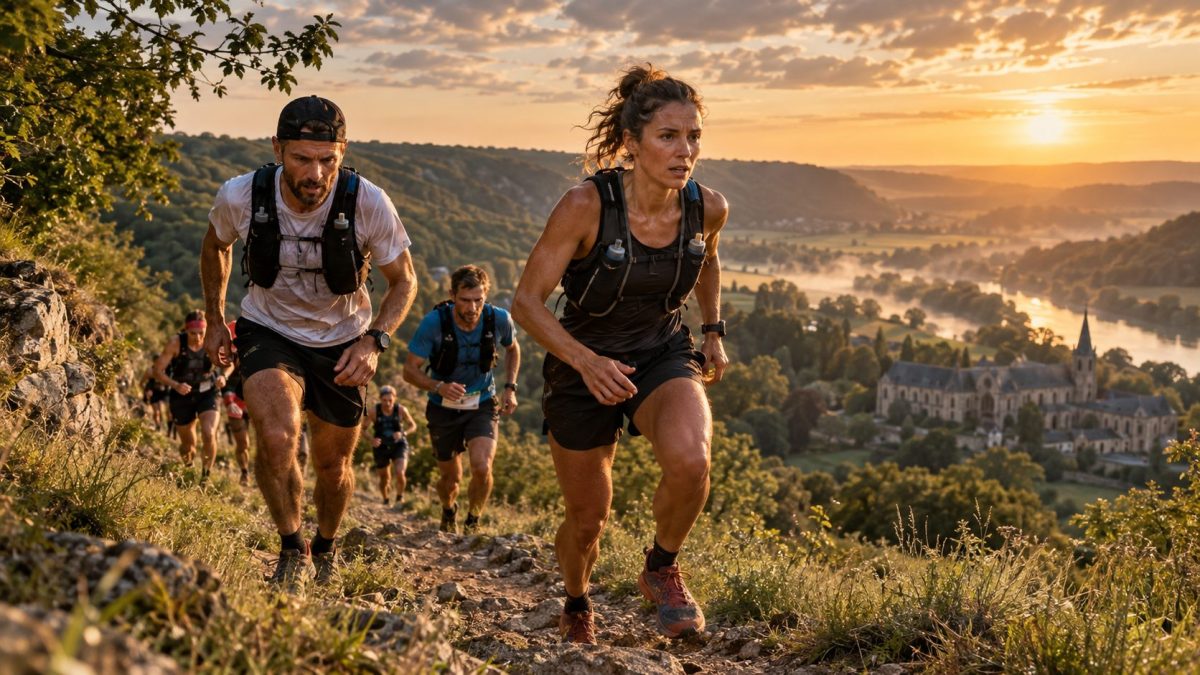 Des concurrents de l'Ultra Trail des 3 Ponts 2026