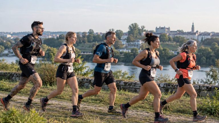Coureurs et coureuses sur le Trail de Nantes à Montaigu 2026
