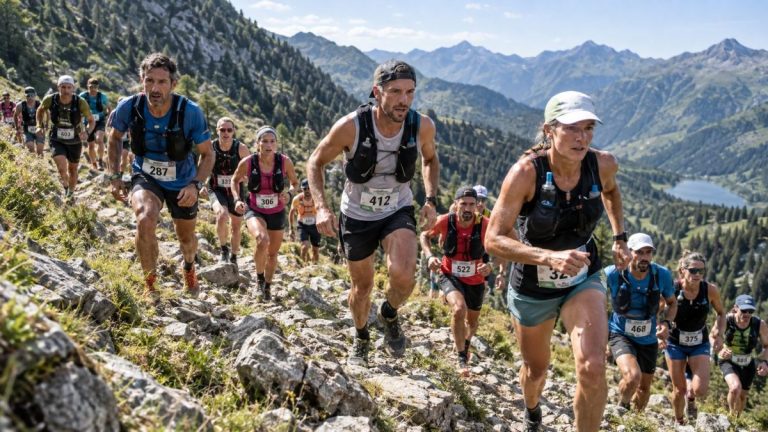 Des concurrents du Trail du Picou 2026