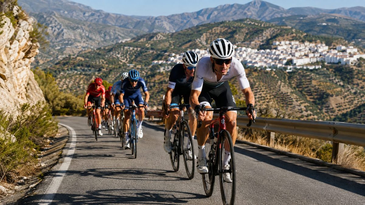 Les cyclistes de la Vuelta 2026 en course