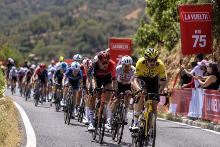 Le peloton du Tour d'Espagne 2026
