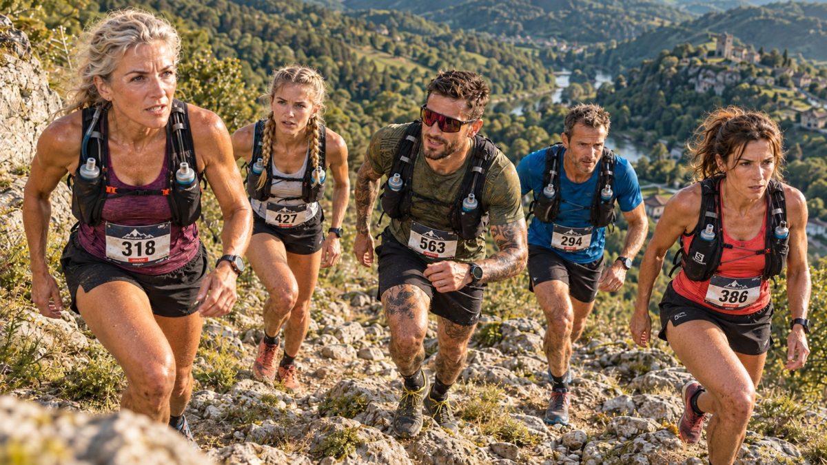 Des participants au X-Trail Corrèze Dordogne 2026