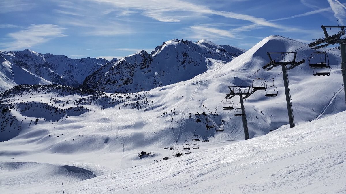 Les pistes de ski de l'Alpe du Grand Serre