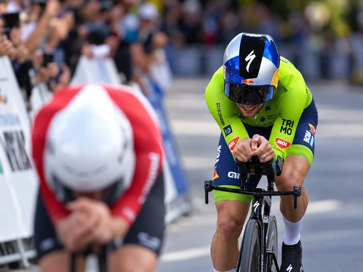 Primo Roglic victorieux dans le CLM des championnats d'Europe