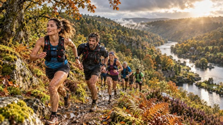 Des coureurs et coureuses du Trail de la Vallée du Scorff 2026